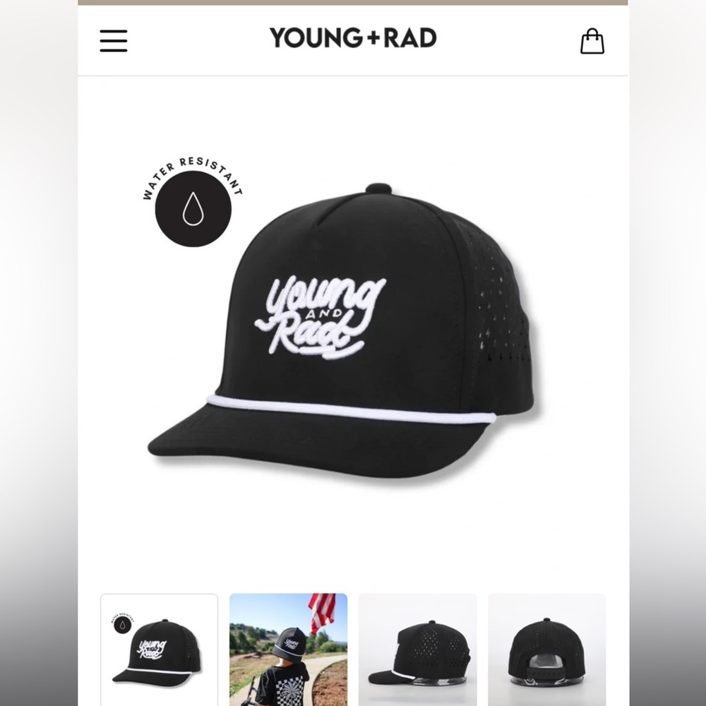 Young & Rad Black Heritage Toddler SnapBack, Never Worn! - Picture 9 of 12